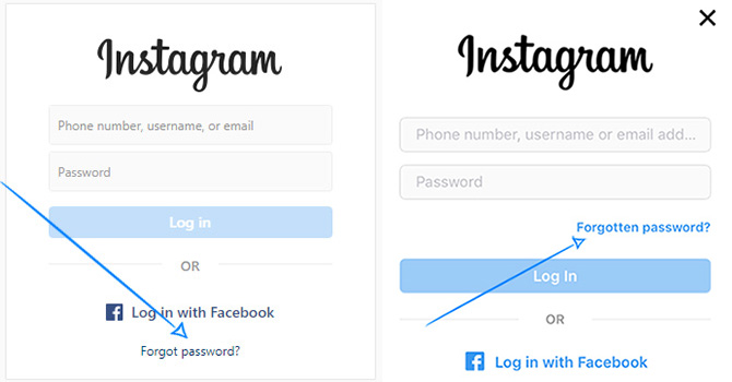 not login instagram