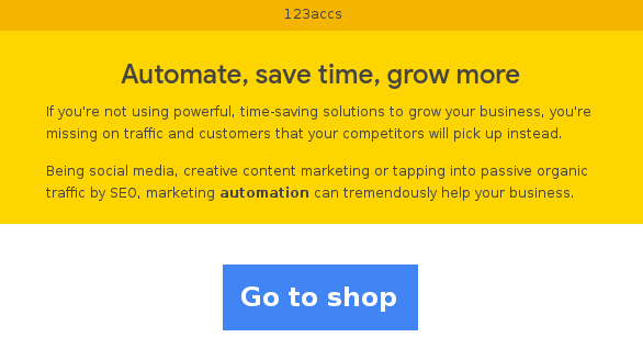 Automate, save time, grow more