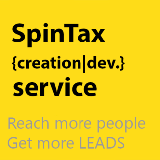 spintax creation service
