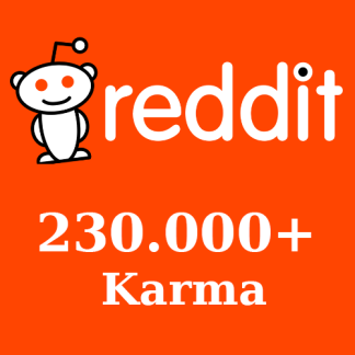 Buy Reddit account with 230000 karma